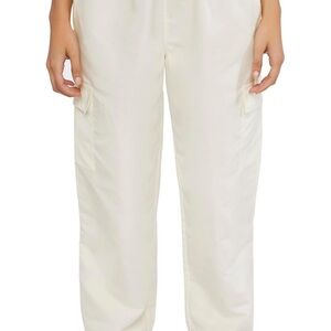 Forever 21 Women's Off-White Cargo Pants